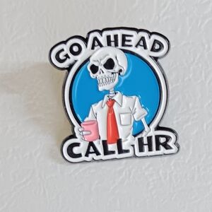 Call HR -  BROOCH (NEW)